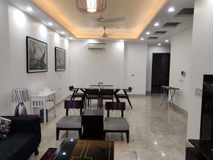 3 BHK Service Apartment Defence Colony