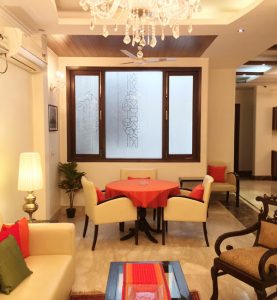 4 BHK Service Apartment in Defence Colony